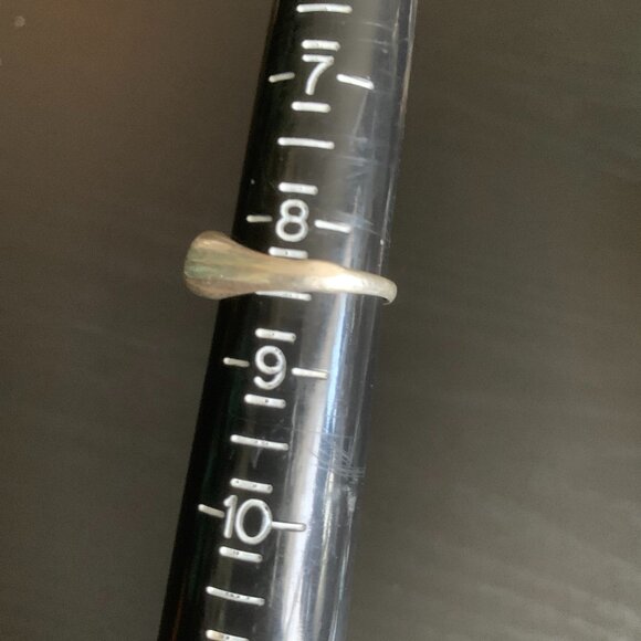 Sterling Abstract Ring - Picture 7 of 8